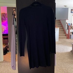 Black cocktail dress